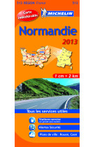 Carte routiere normandie 2013