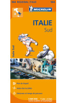 Carte régionale italie sud