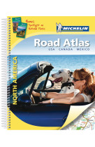 Road atlas north america