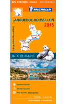 Carte regionale languedoc-roussillon 2015