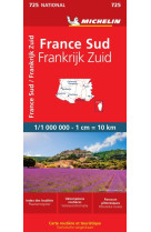 Carte nationale france sud / frankrijk zuid