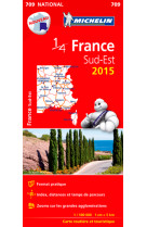 Carte nationale 709 france sud-est 2015