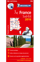 Carte nationale 709 france sud-est 2016