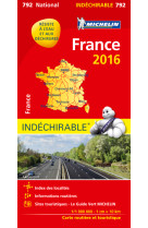 Carte nationale 792 france 2016 - indechirable