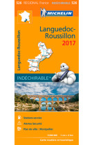 Carte regionale 526 languedoc roussillon 2017