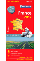 Carte nationale 791 france 2017 - plastifiee