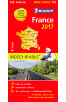 Carte nationale 792 france 2017 - indechirable