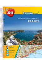 Atlas atlas routier france 2018 (a4-spirale)