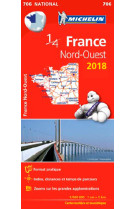 Carte nationale 706 france nord-ouest 2018