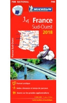 Carte nationale 708 france sud-ouest 2018