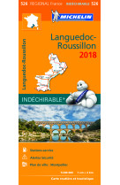 Carte regionale 526 languedoc roussillon 2018