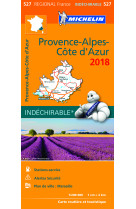 Carte régionale provence-alpes-côte d'azur 2018