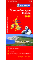 Carte nationale grande-bretagne, irlande 2018