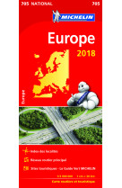 Carte nationale europe 2018