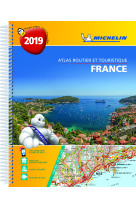 Atlas atlas routier france 2019 (a4-spirale)