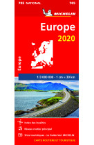 Carte nationale europe 2020