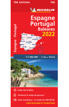 Carte nationale espagne, portugal 2021