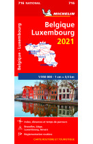 Carte nationale belgique, luxembourg 2021