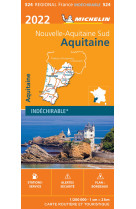 Carte régionale aquitaine 2022