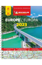 Atlas europe 2023 - atlas routier et touristique