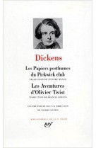 Les papiers posthumes du pickwick-club - les aventures d'olivier twist