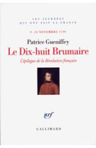 Le dix-huit brumaire