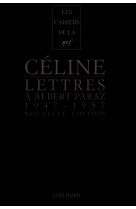 Lettres à albert paraz