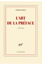 L'art de la préface