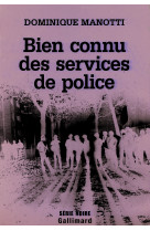 Bien connu des services de police