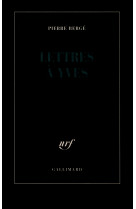 Lettres à yves