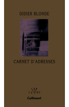 Carnet d'adresses