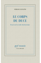 Le corps du duce