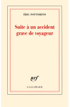 Suite à un accident grave de voyageur