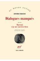 Dialogues manqués/marconi, si je me souviens bien