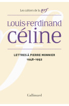 Lettres à pierre monnier