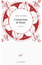 L'ésotérisme de dante