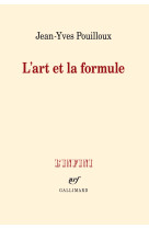 L'art et la formule