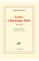 Lettres à dominique rolin