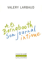 A. o. barnabooth. son journal intime