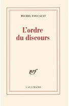 L'ordre du discours