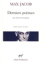 Derniers poèmes en vers et en prose