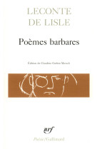 Poèmes barbares