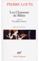 Les chansons de bilitis