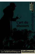 L'art du discours