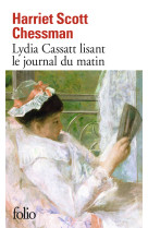 Lydia cassatt lisant le journal du matin