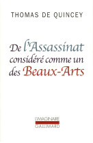 De l'assassinat considéré comme un des beaux-arts