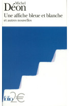 Une affiche bleue et blanche et autres nouvelles