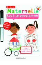 Tout le programme - mes fiches effacables petite section