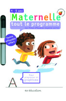 Tout le programme - mes fiches effacables moyenne section