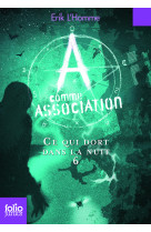 A comme association 6 - ce qui dort dans la nuit